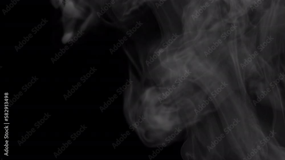 Wispy smoke rising overlay isolated on alpha background Wispy smoke rising overlay isolated on alpha background