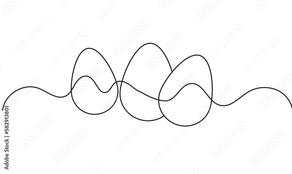 easter egg line art style vector eps 10 easter egg line art style vector eps 10