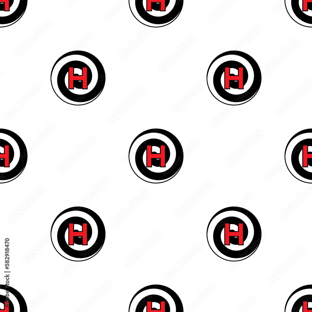 Helipad Icon Seamless Pattern Y_2303001 Helipad Icon Seamless Pattern Y_2303001
