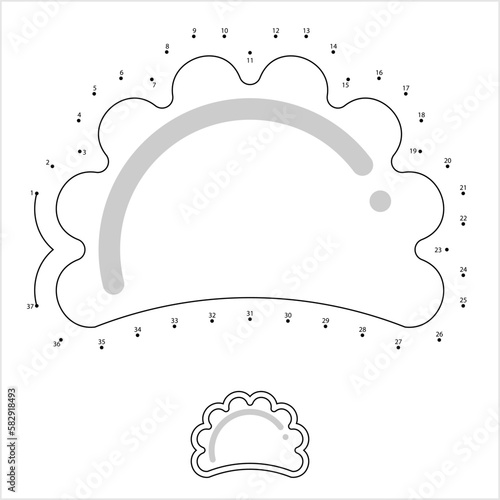 Dumpling Icon Dot To Dot Y_2303001