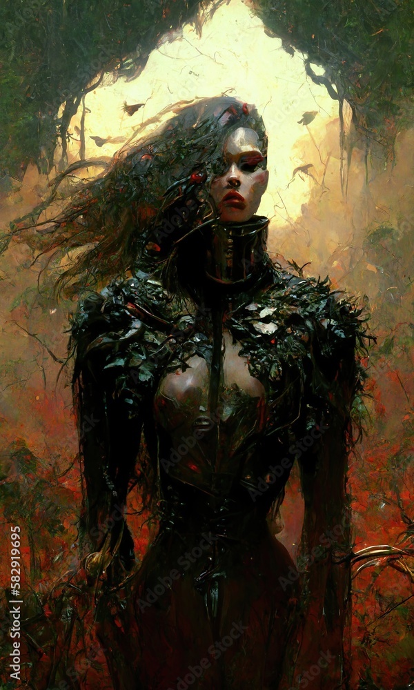 Concept art on the theme of Heaven, Cathedral, Hell and Skull Concept art on the theme of Heaven, Cathedral, Hell and Skull