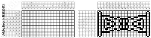 Gyroscooter Icon Nonogram Pixel Art M_2303001