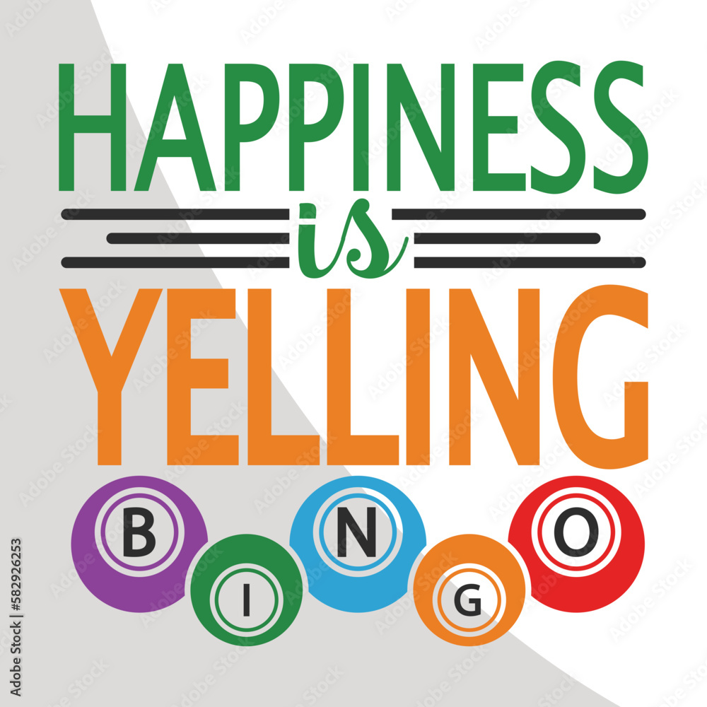 Bingo Quotes Single, Bingo SVG, Bingo Games Svg, Crazy bingo, Bingo