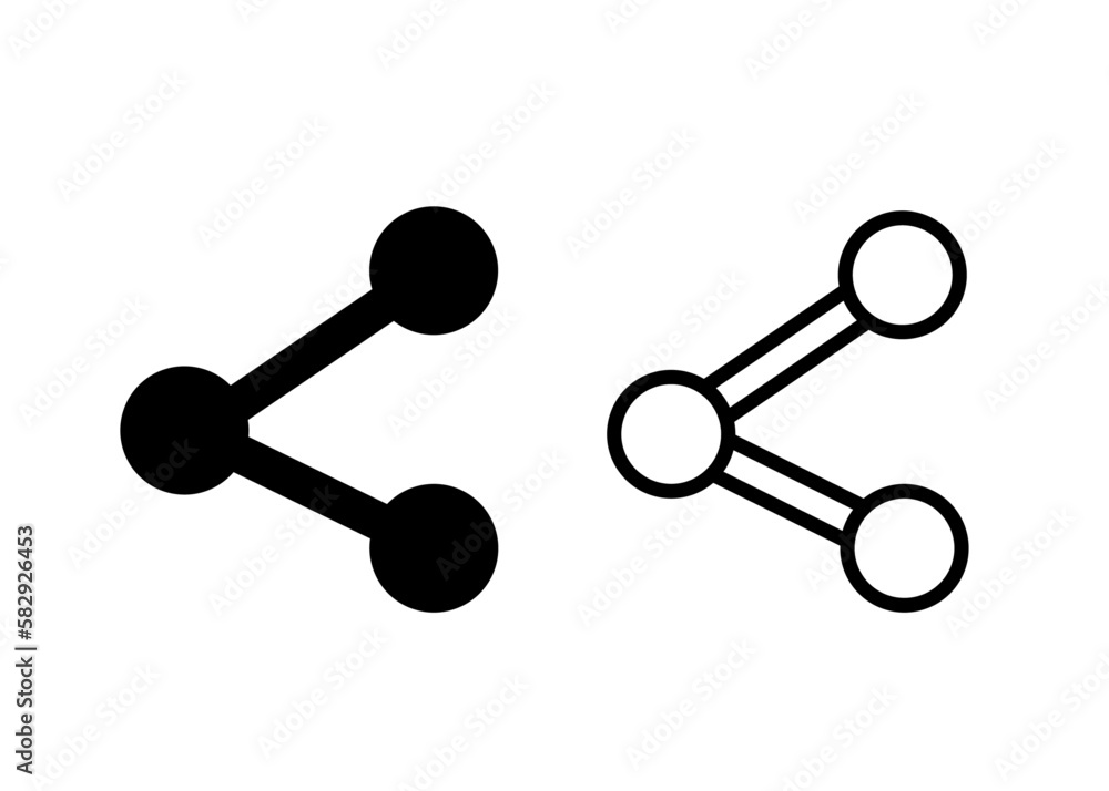 share icons set share icons set
