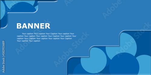 Moderm abstarack banner vector design