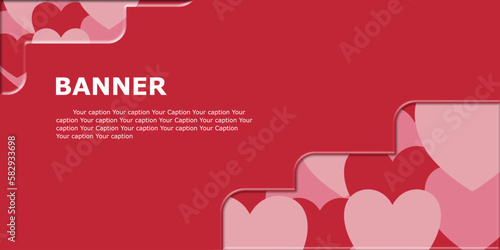 Moderm abstarack banner vector design