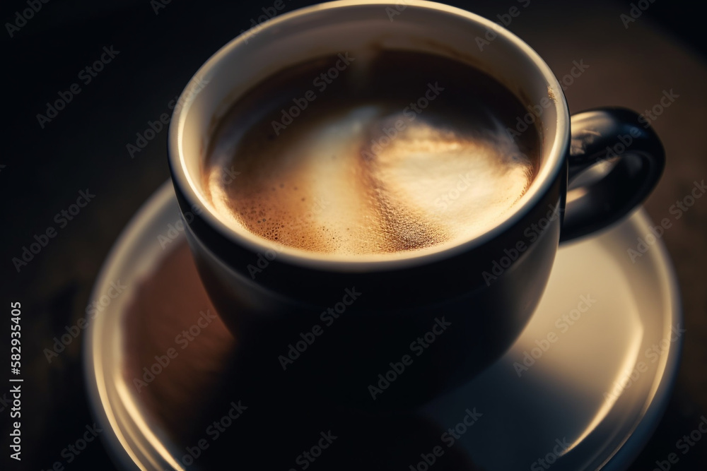 Fototapeta premium cup of coffee. close up