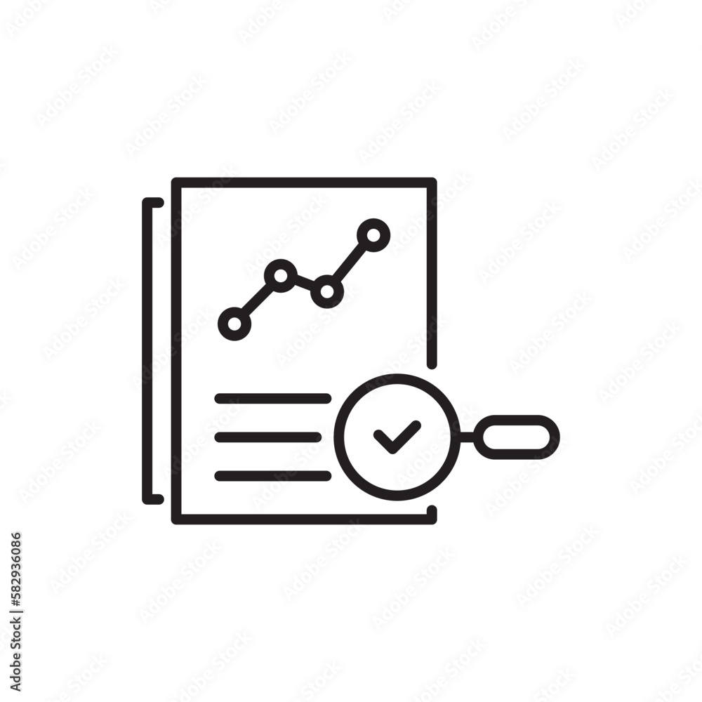 black thin line assessment result. concept of bill, invoice or description research and internal feedback. flat linear regulatory policy logotype graphic stroke art design isolated on white background black thin line assessment result. concept of bill, invoice or description research and internal feedback. flat linear regulatory policy logotype graphic stroke art design isolated on white background