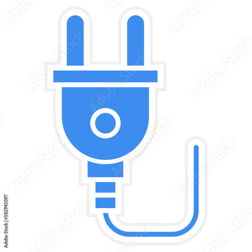 Vector Design Plug Icon Style