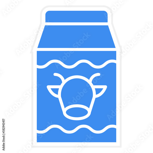 Vector Design Milk Icon Style