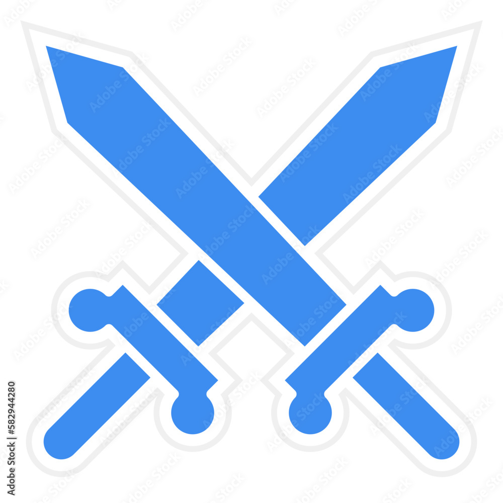 Vector Design Sword Icon Style Vector Design Sword Icon Style
