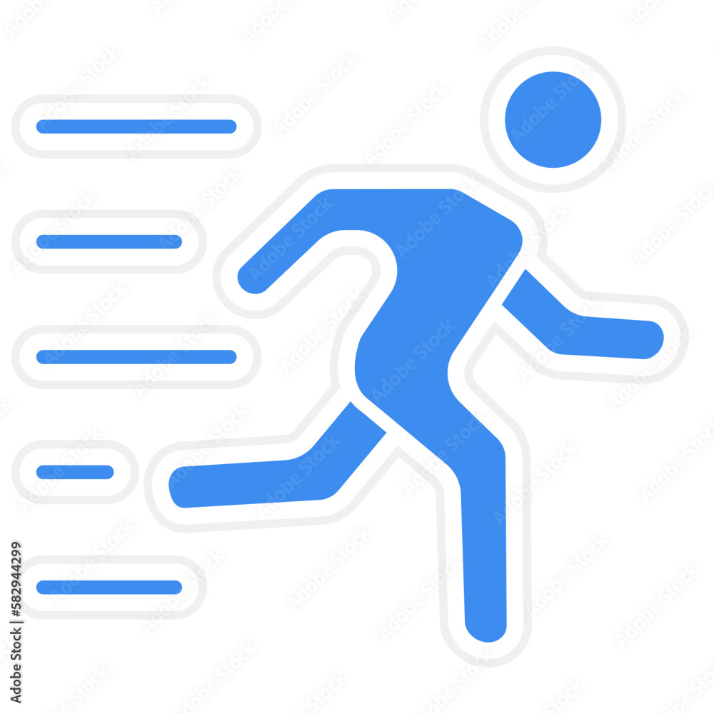 Fototapeta premium Vector Design Motion Icon Style