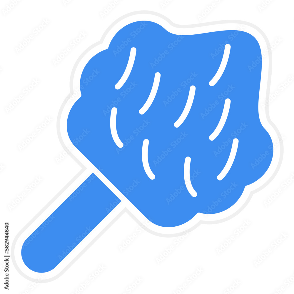 Vector Design Cotton Candy Icon Style Vector Design Cotton Candy Icon Style