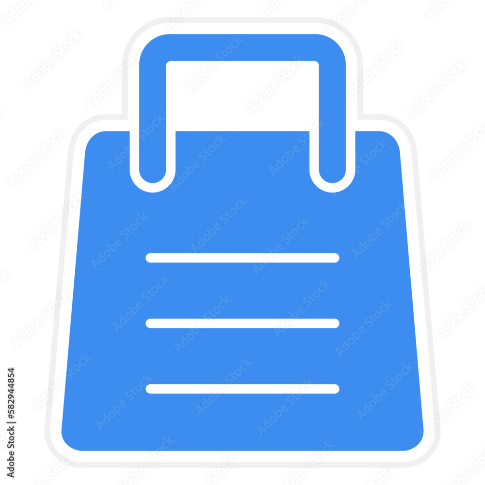 Vector Design Paper Bag Icon Style Vector Design Paper Bag Icon Style