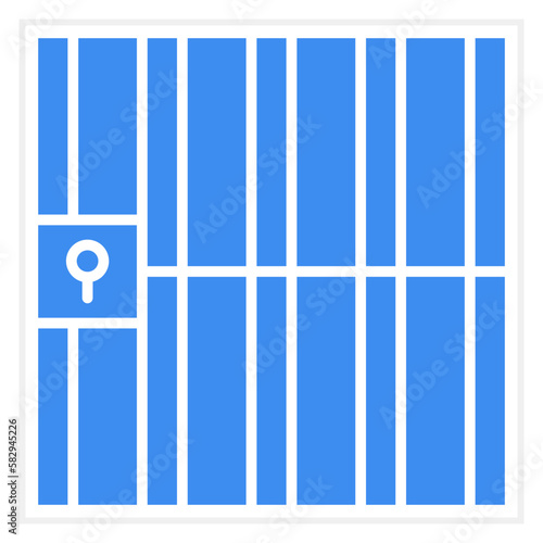 Vector Design Jail Icon Style