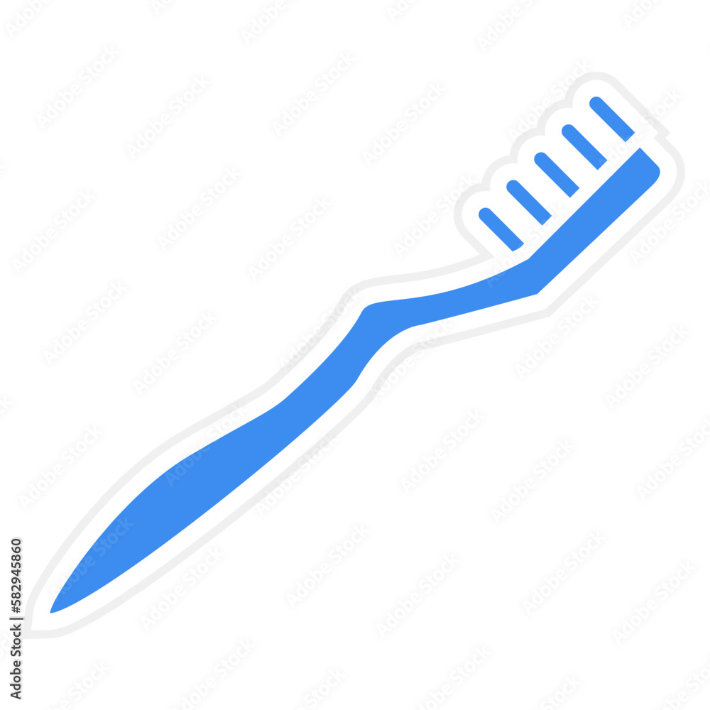 Vector Design Toothbrush Icon Style Vector Design Toothbrush Icon Style