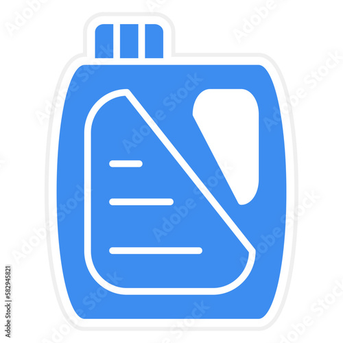 Vector Design Detergent Icon Style