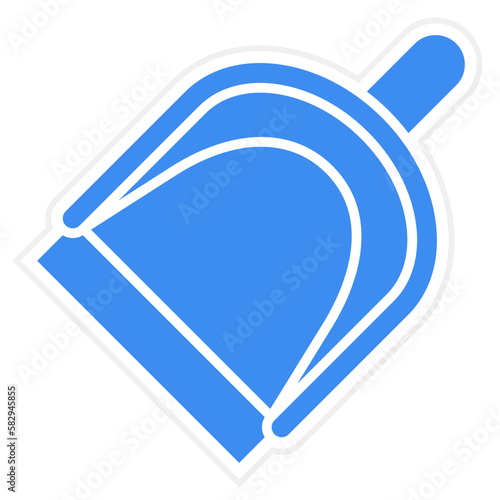 Vector Design Dustpan Icon Style