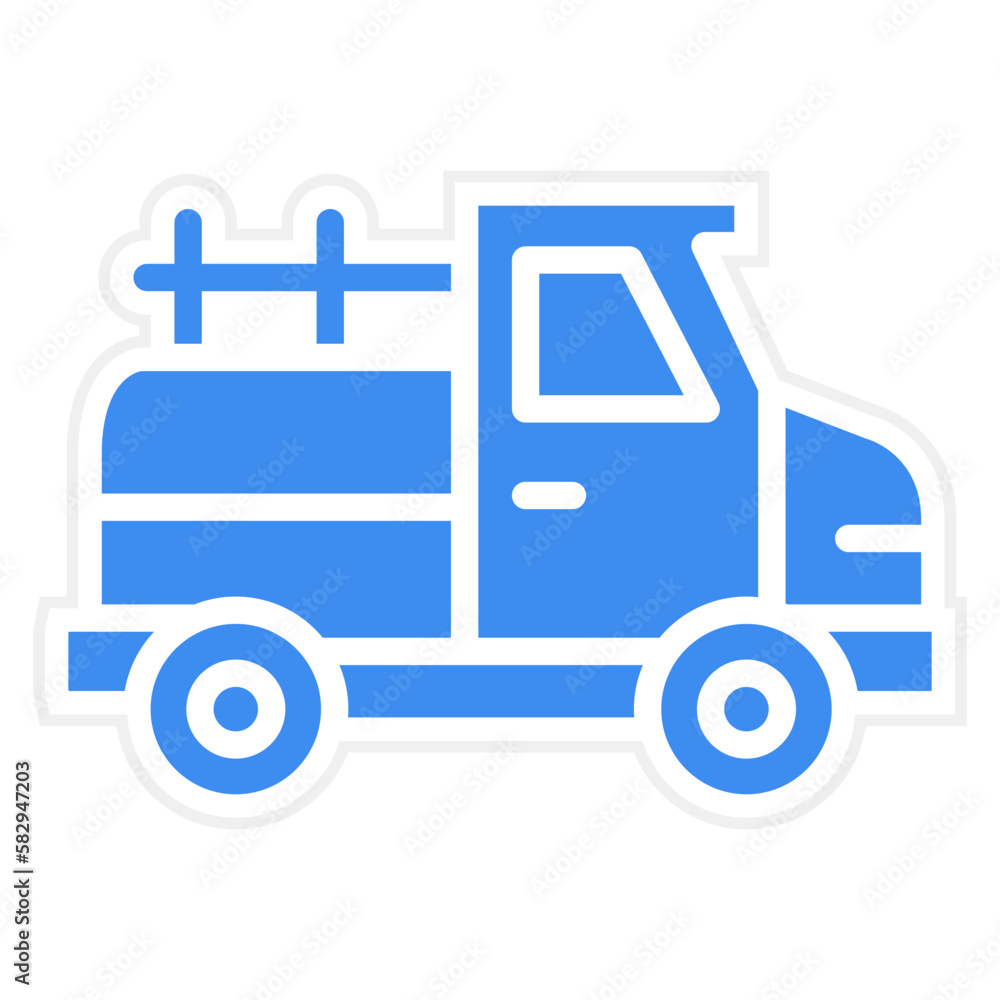 Vector Design Pickup Truck Icon Style Vector Design Pickup Truck Icon Style