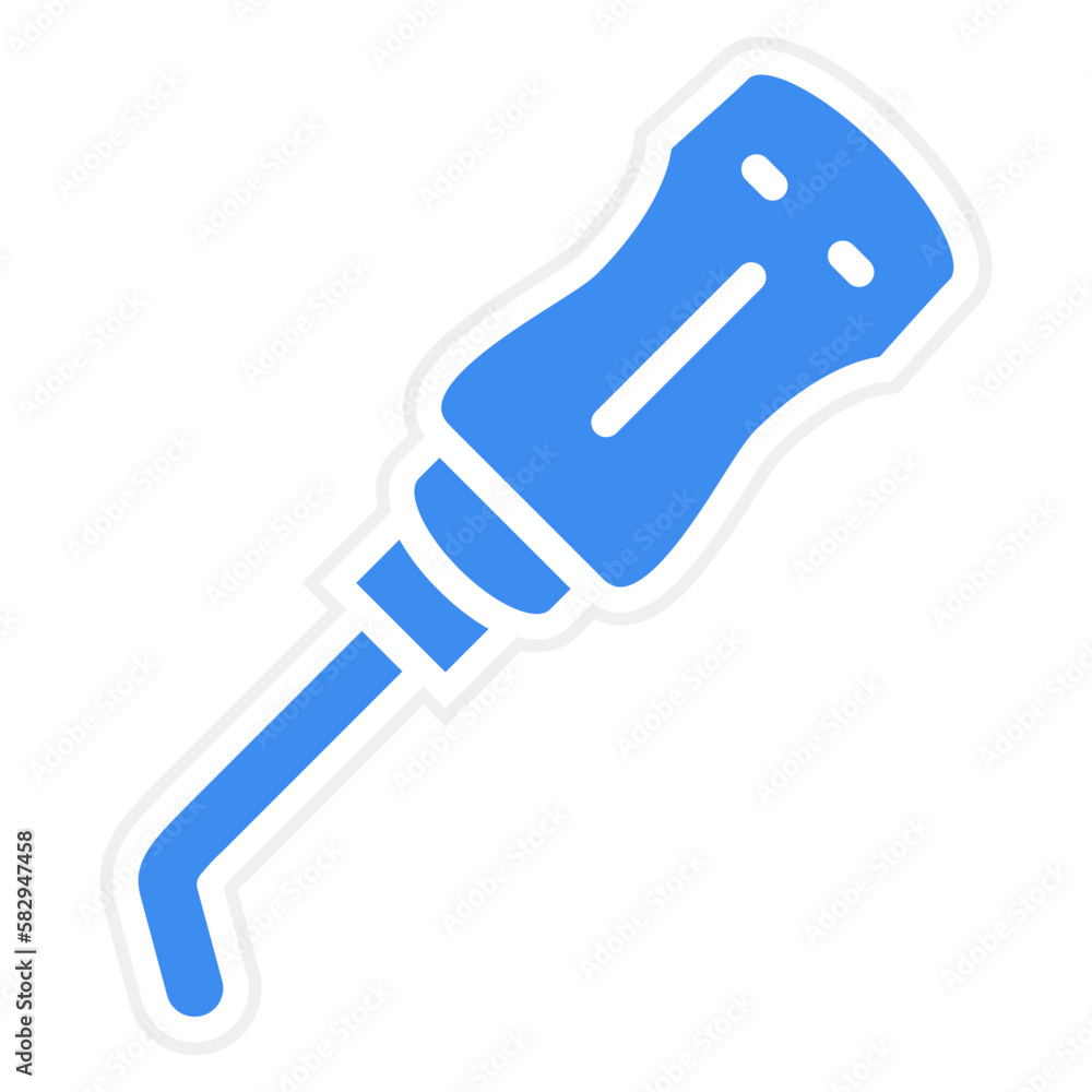 Vector Design Dental Irrigator Icon Style Vector Design Dental Irrigator Icon Style
