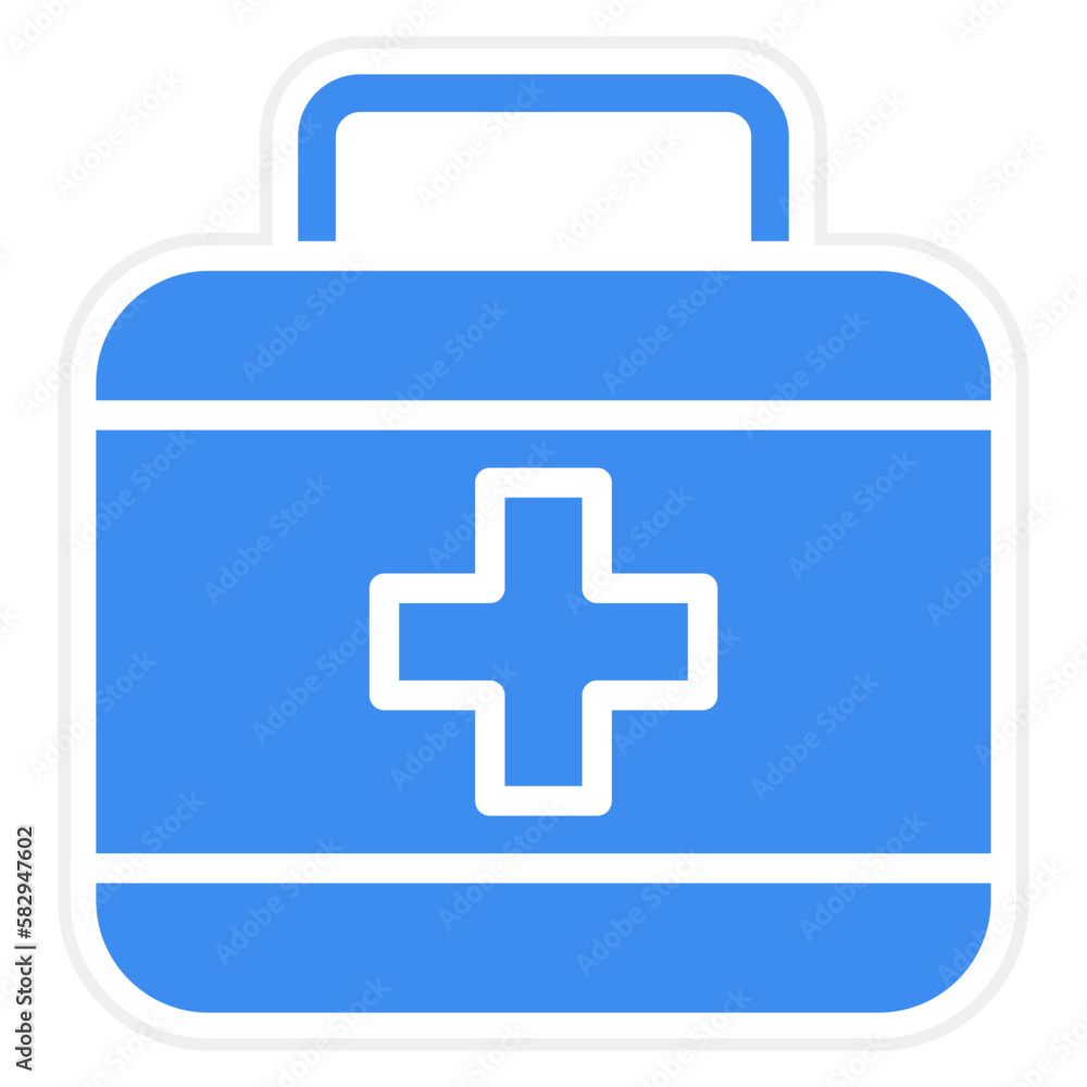 Obraz premium Vector Design First Aid Kit Icon Style
