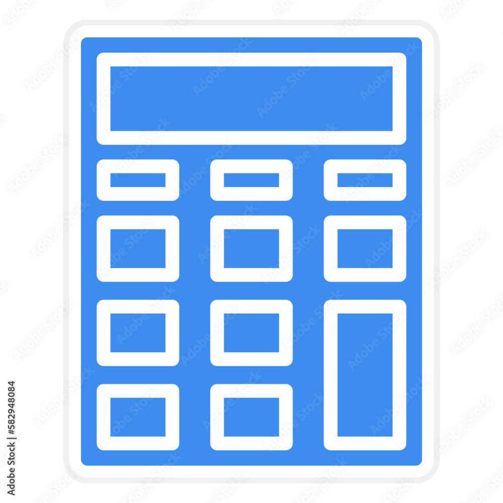 Fototapeta premium Vector Design Calculator Icon Style