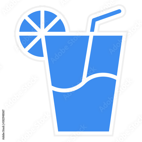 Vector Design Juice Icon Style