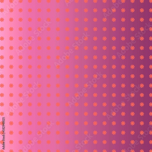 pink  background with flowers pattern