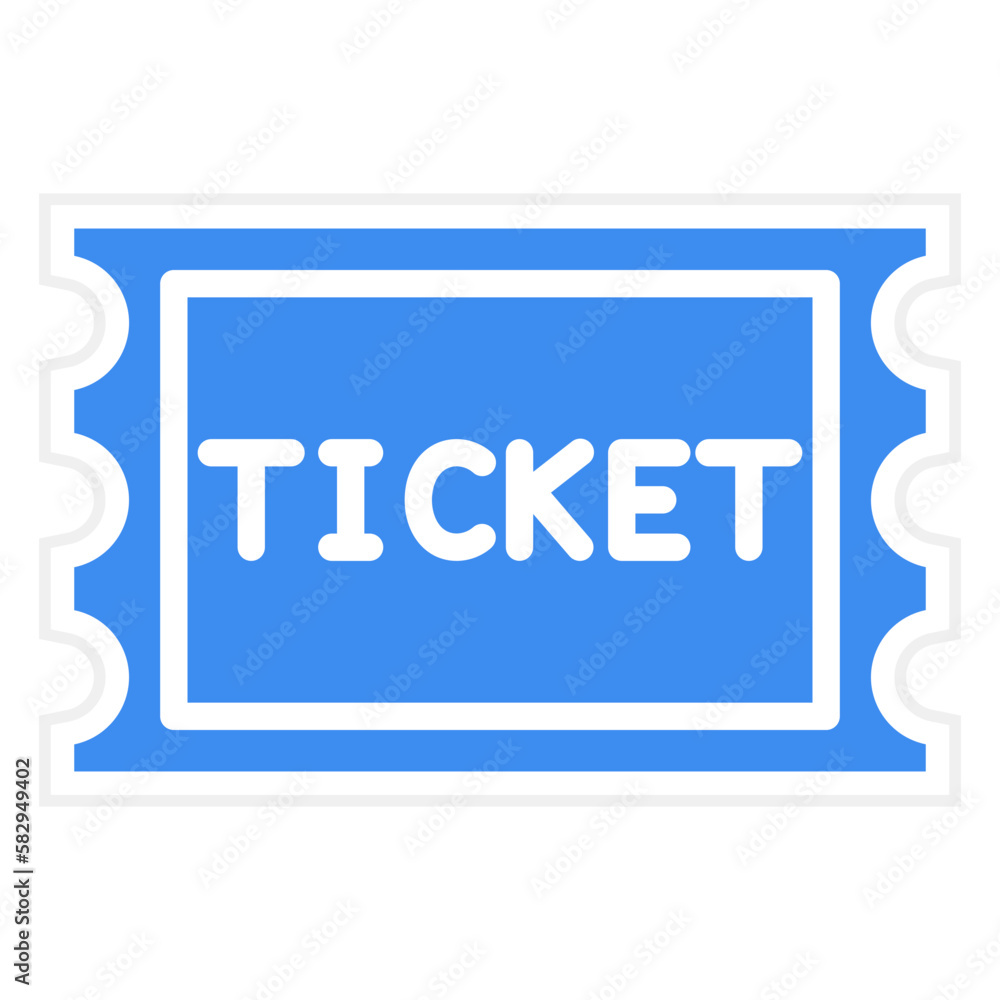 Vector Design Ticket Icon Style Vector Design Ticket Icon Style