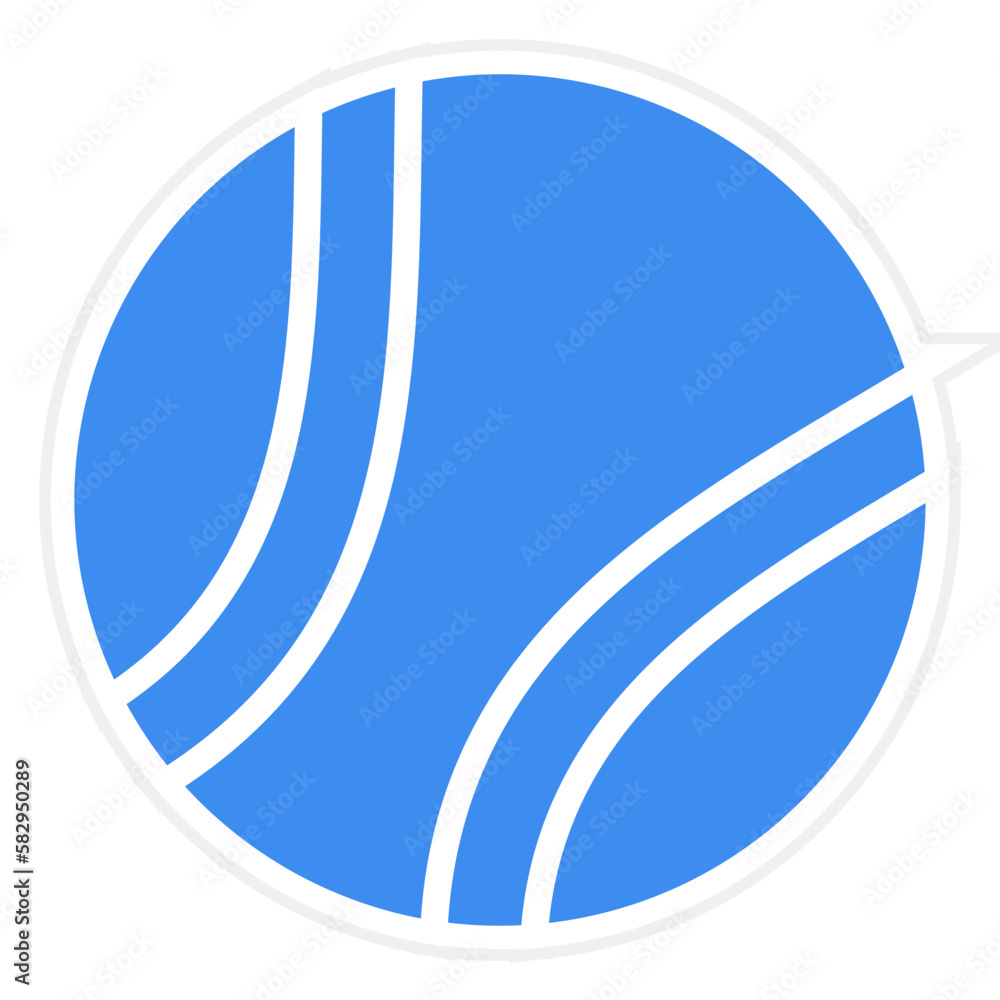 Vector Design Tennis Ball Icon Style Vector Design Tennis Ball Icon Style