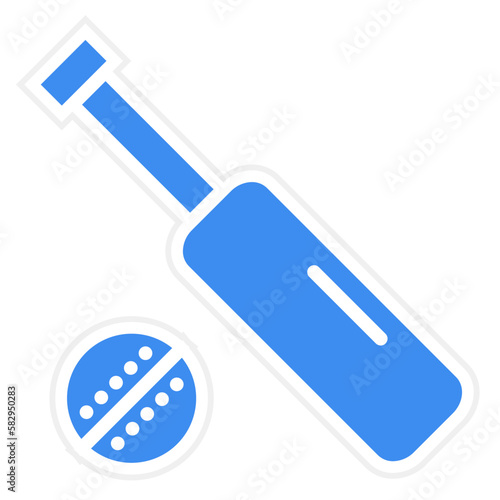 Vector Design Cricket Icon Style