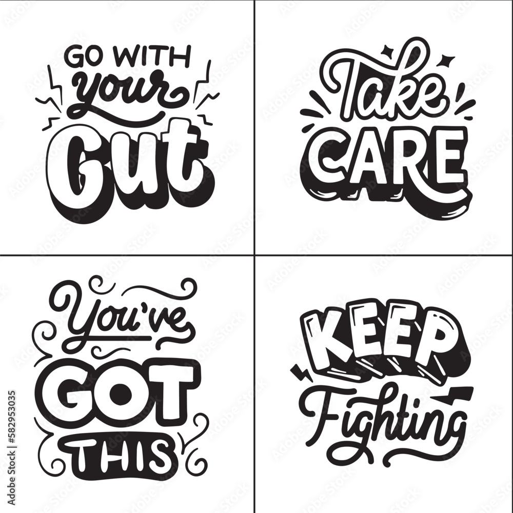 Fototapeta premium Stylish Vector Quote Design (T-Shirt)