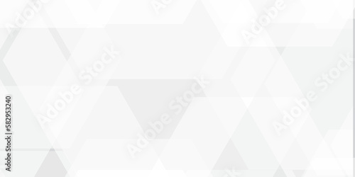 Abstract background with Hexagons and Triangles Seamless Pattern and geometric in vector design .Science Technologic Hexagonal Pattern Light Conceptual Illustration and website banner and graphic art