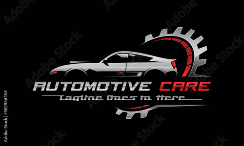 Car logo, auto detailing logo, automotive logo, Sports vehicle vector illustration, sports vehicle icon	