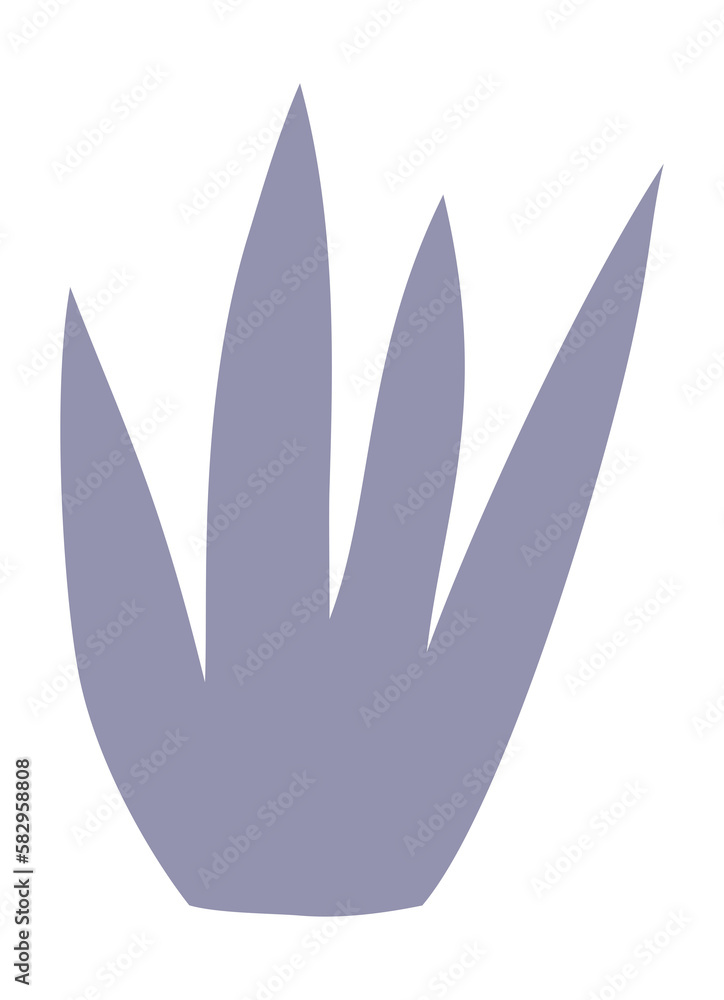 Leaf shape matisse style Leaf shape matisse style