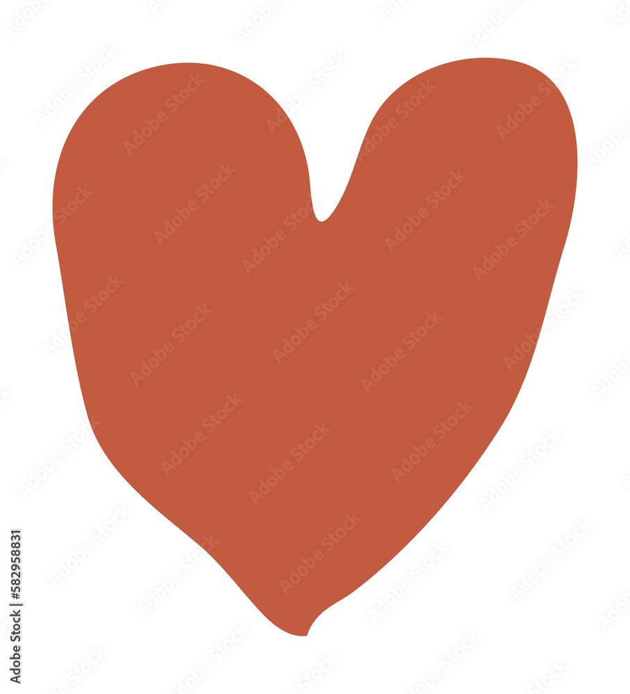 Heart shape matisse style Heart shape matisse style