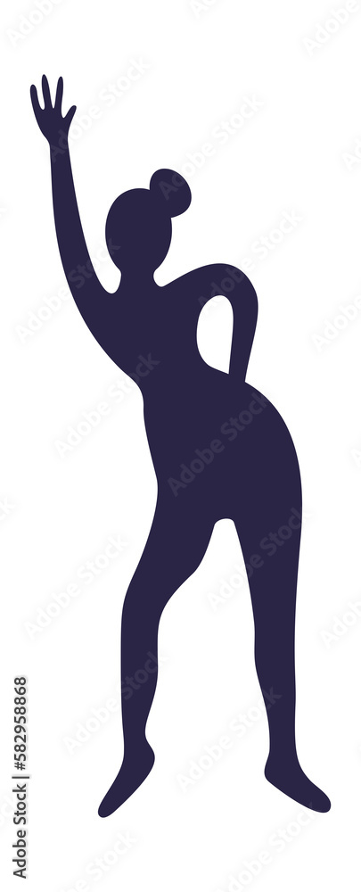 Female nude posture matisse style