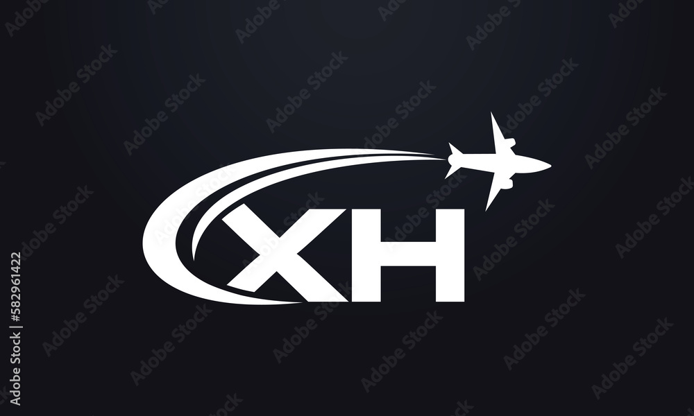 Tour and travel logo design, Airline agency symbol and aviation company monogram vector Tour and travel logo design, Airline agency symbol and aviation company monogram vector