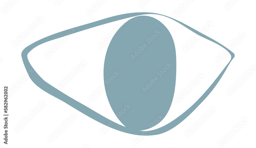 Eye organic shape matisse style Eye organic shape matisse style