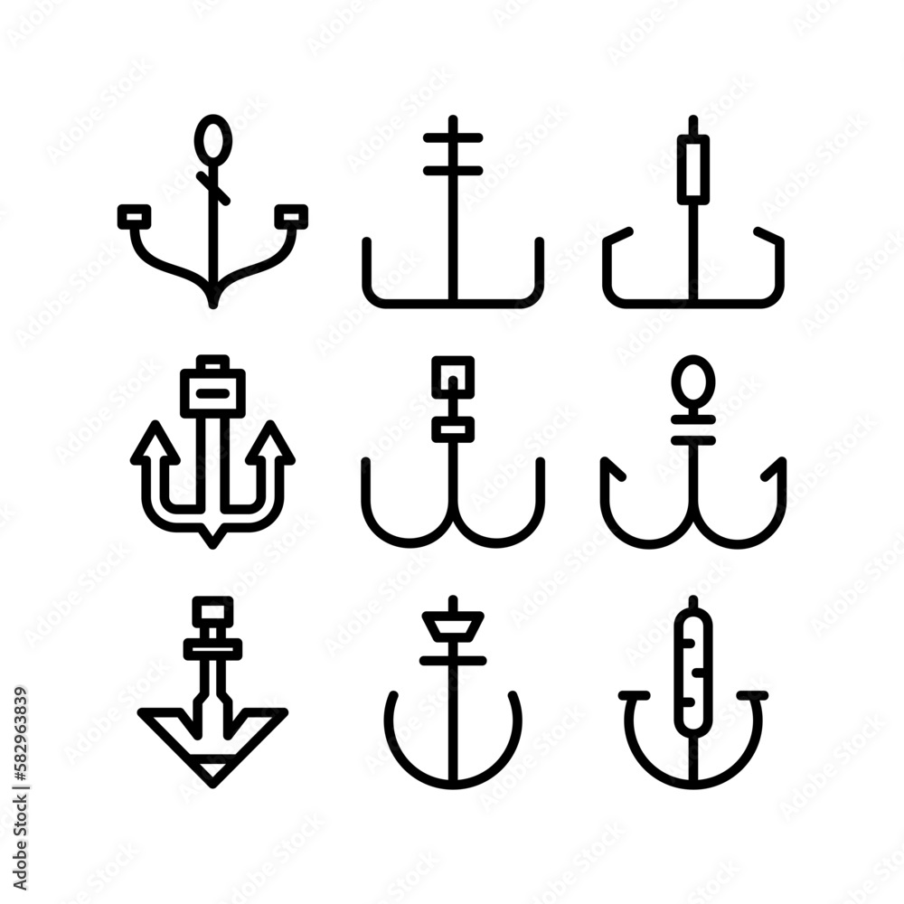 anchor icon or logo isolated sign symbol vector illustration - high-quality black style vector icons
anchor icon or logo isolated sign symbol vector illustration - high-quality black style vector icons