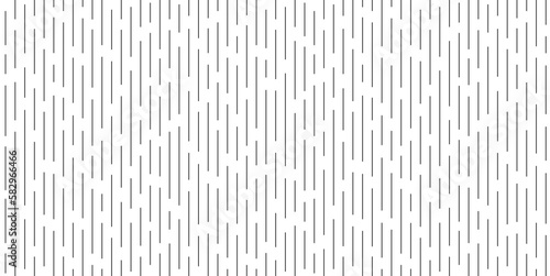 Heavy rain seamless pattern. Abstract drops geometric pattern. Rainy fall day texture. Dashed vertical lines. Vector illustration on white background.