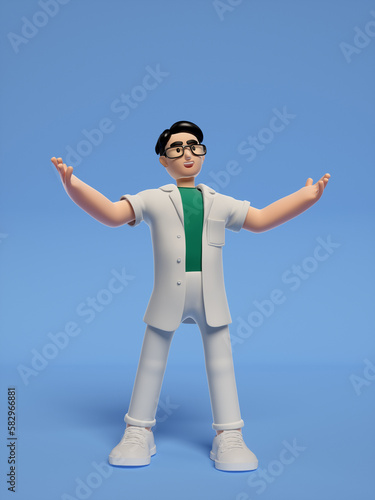 doctor 3d cartoon