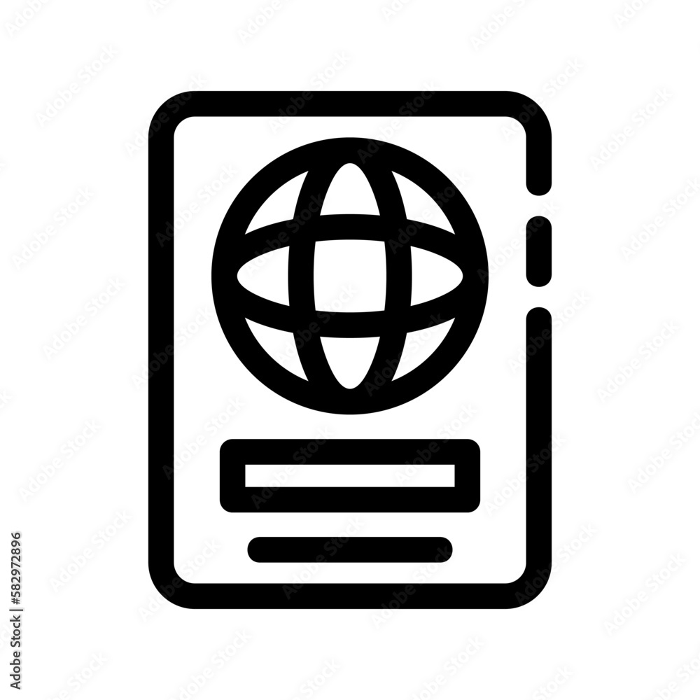 passport icon or logo isolated sign symbol vector illustration - high-quality black style vector icons
passport icon or logo isolated sign symbol vector illustration - high-quality black style vector icons