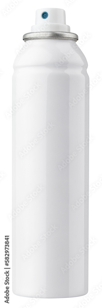 Aerosol spray metal bottle can isolated on transparent background Aerosol spray metal bottle can isolated on transparent background