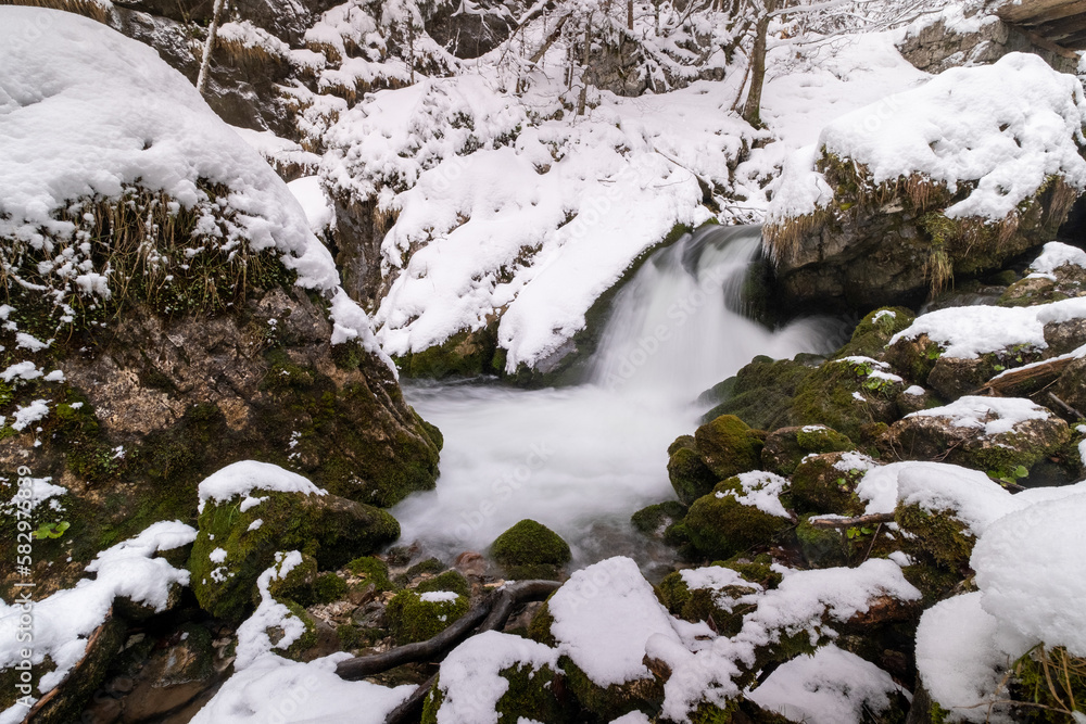 Gesäuse - Hartelsgraben im Winter Gesäuse - Hartelsgraben im Winter