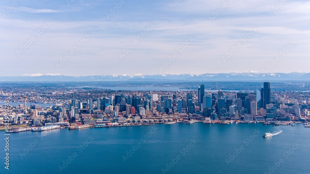 Seattle Skyline & Elliot Bay