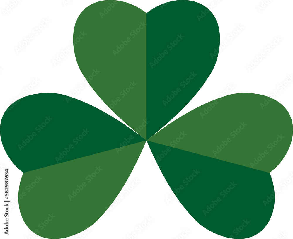 Clover icon, Patrick’s Day symbol, three leaf, PNG illustration Clover icon, Patrick’s Day symbol, three leaf, PNG illustration