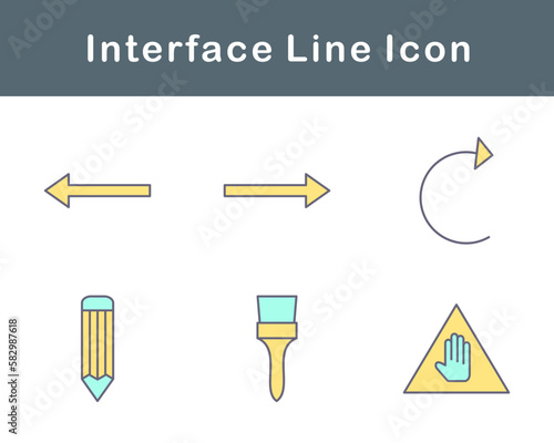Interface Vector Icon Set