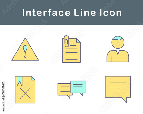 Interface Vector Icon Set