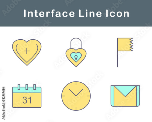 Interface Vector Icon Set